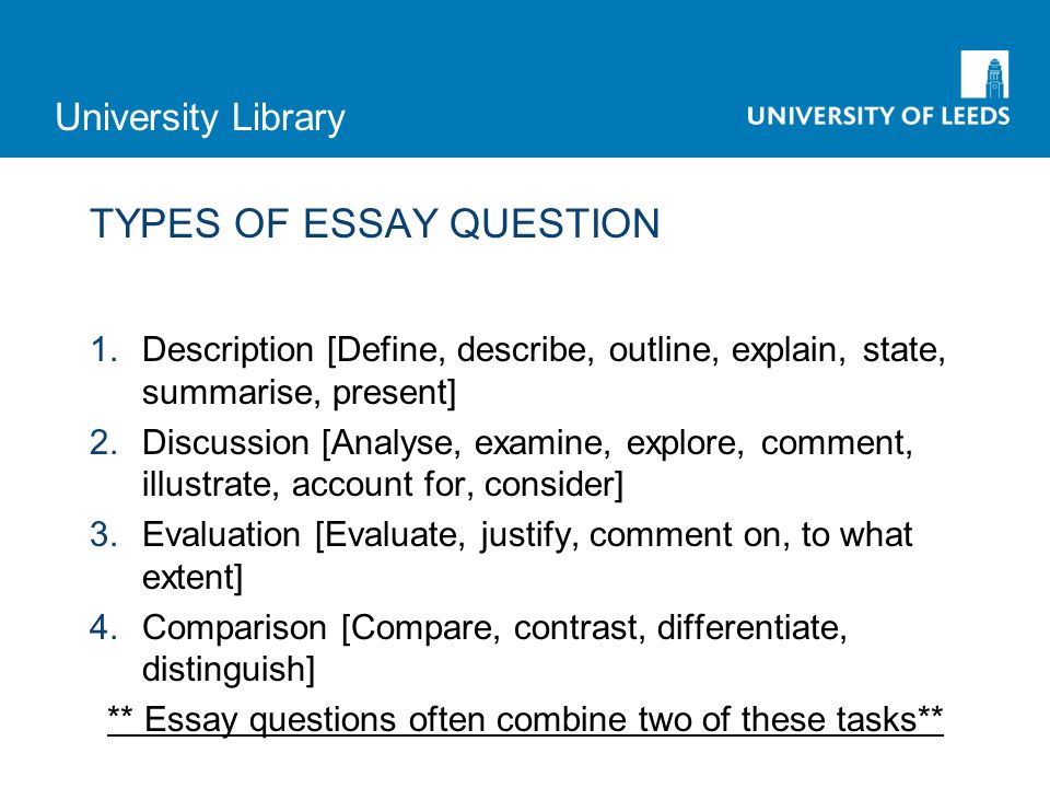 define evaluate essay