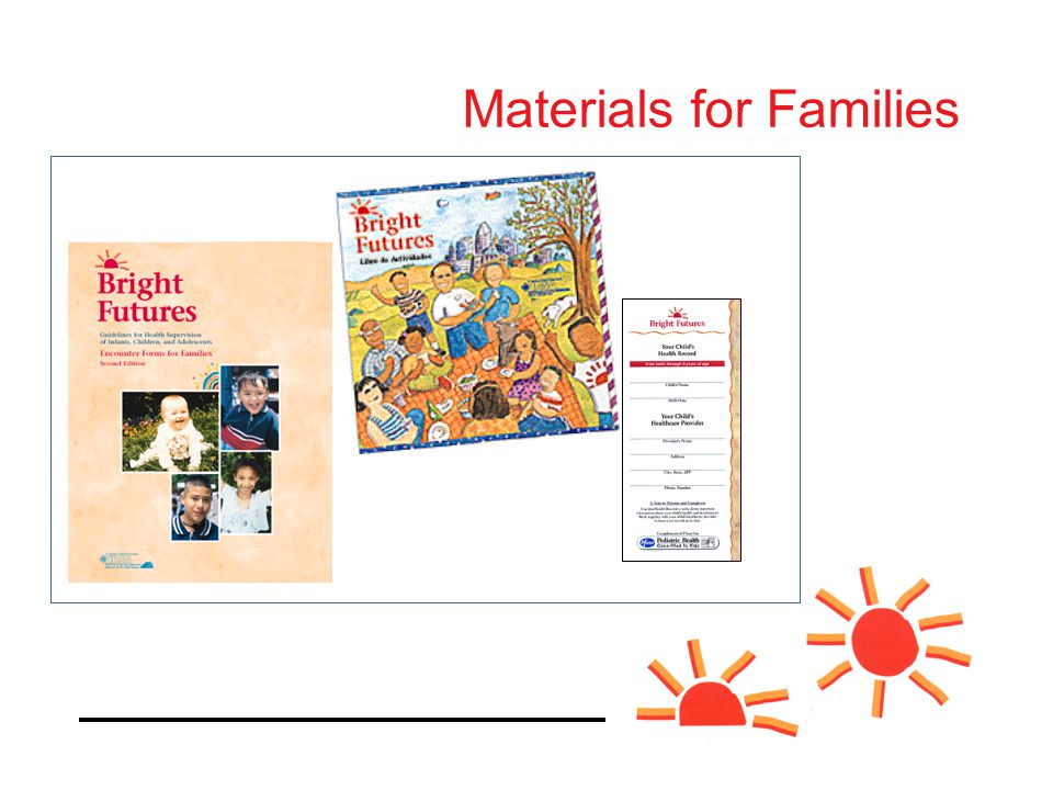 Materials for Families