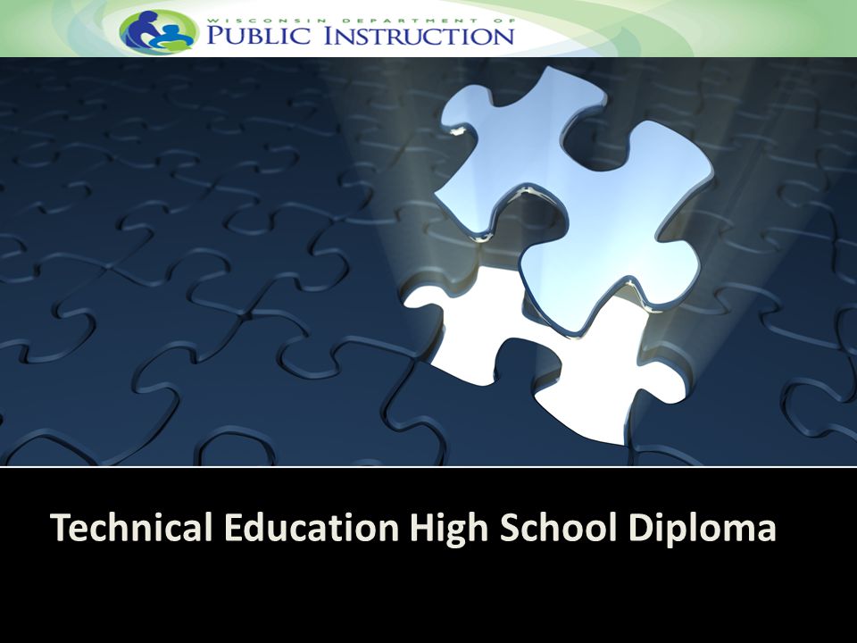 Technical Education High School Diploma