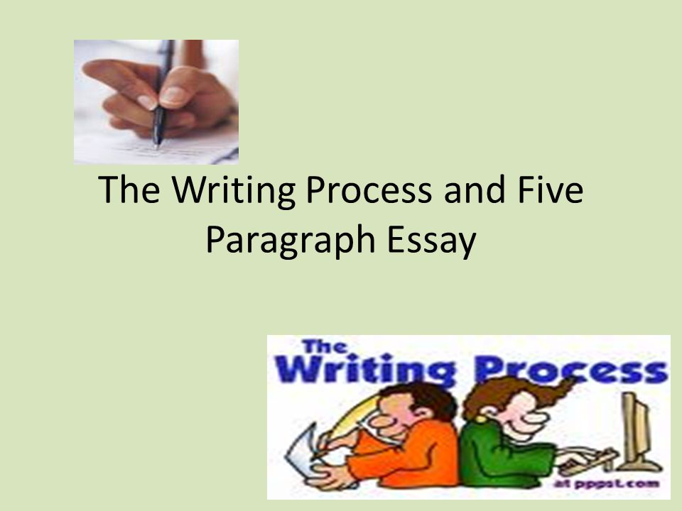 The Writing Process and Five Paragraph Essay
