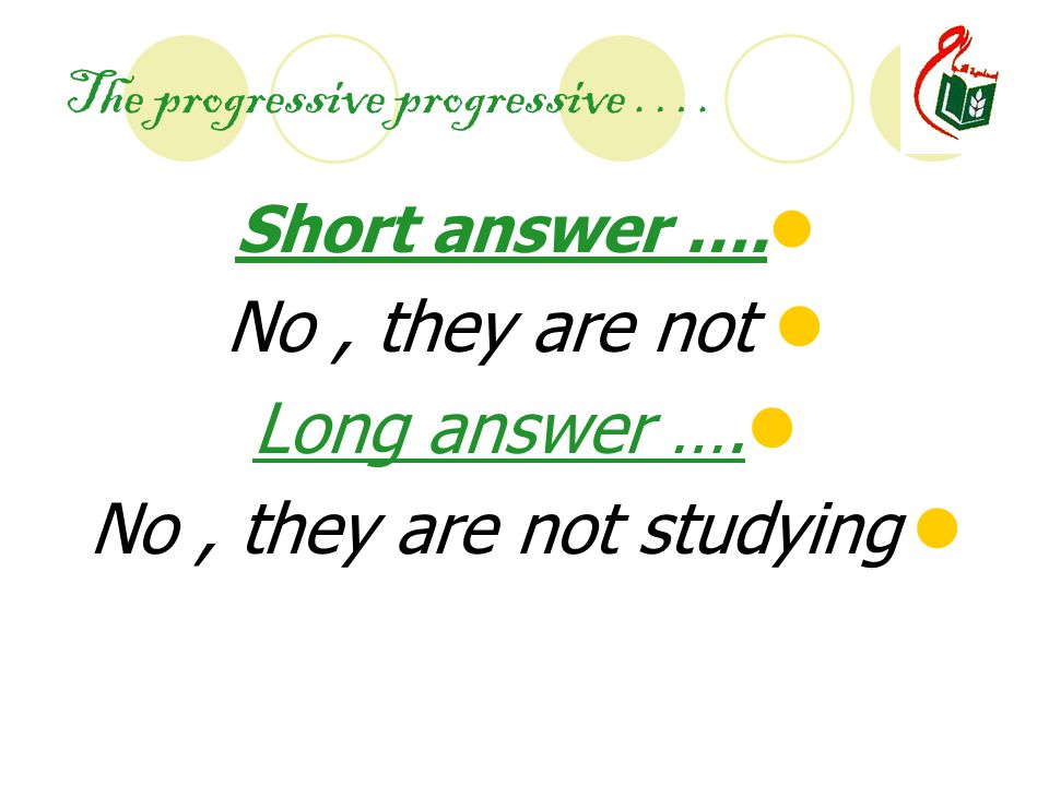The progressive progressive …. Short answer …. No, they are not Long answer ….