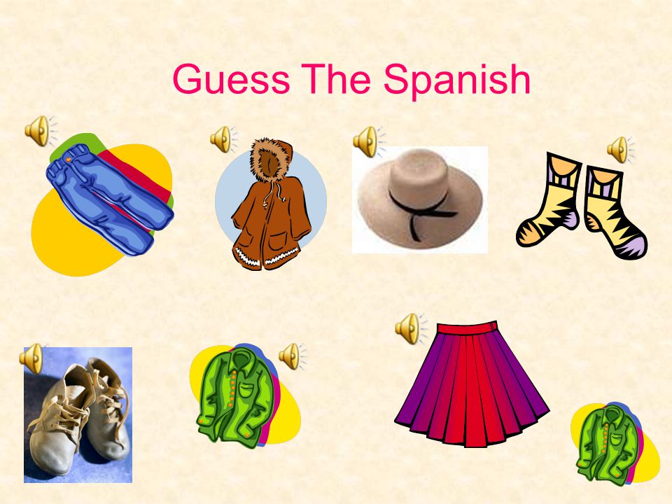 Guess The Spanish