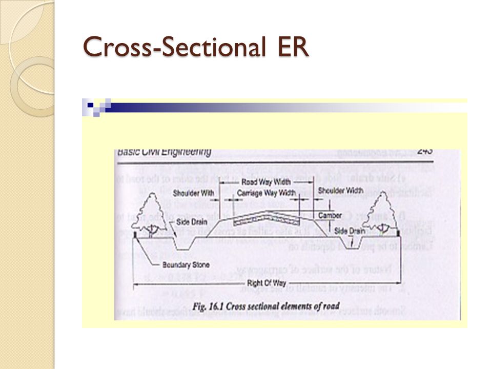 Cross-Sectional ER