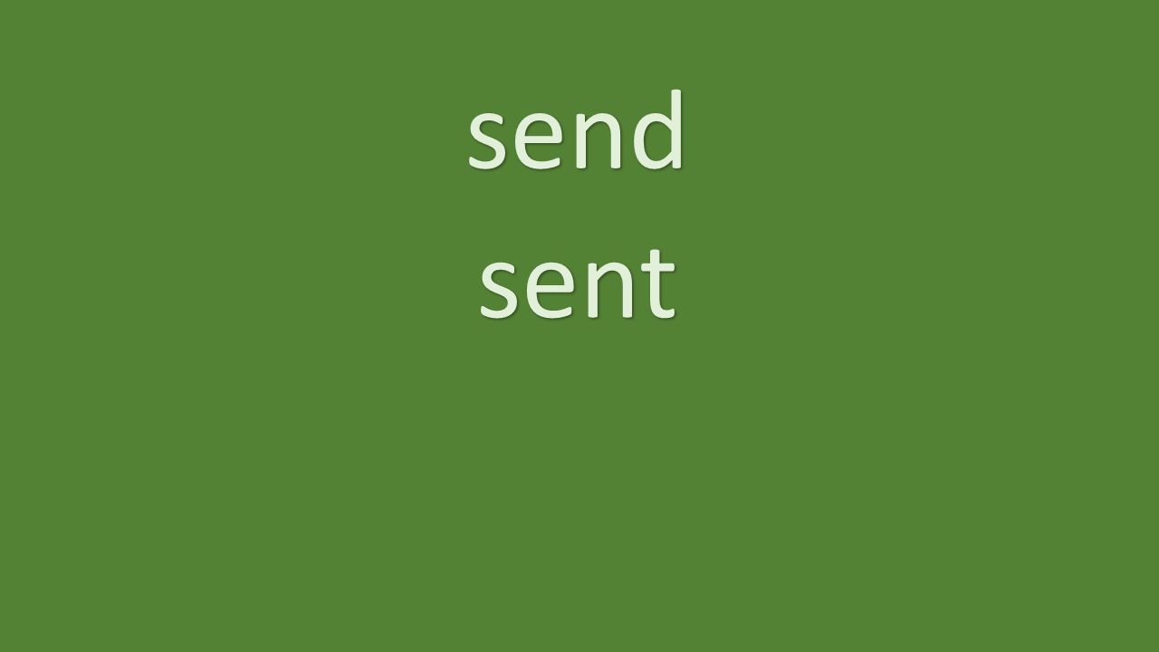 send sent