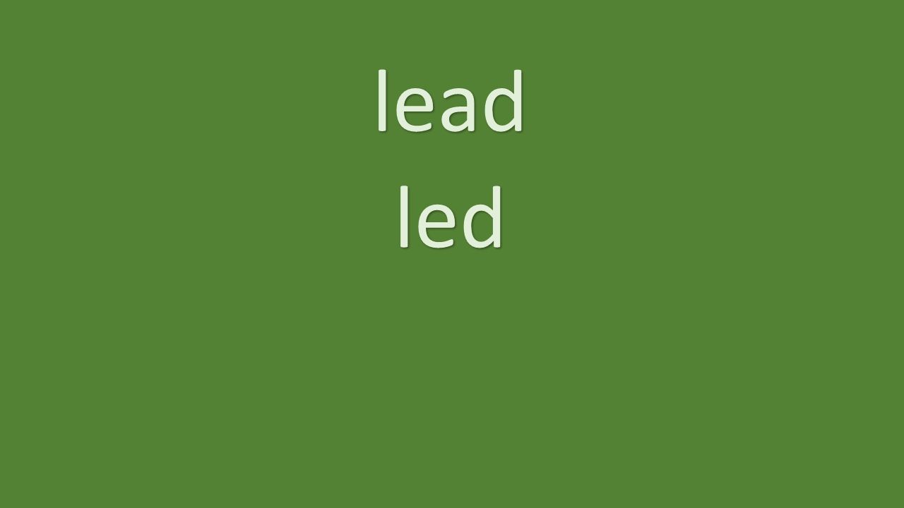lead led