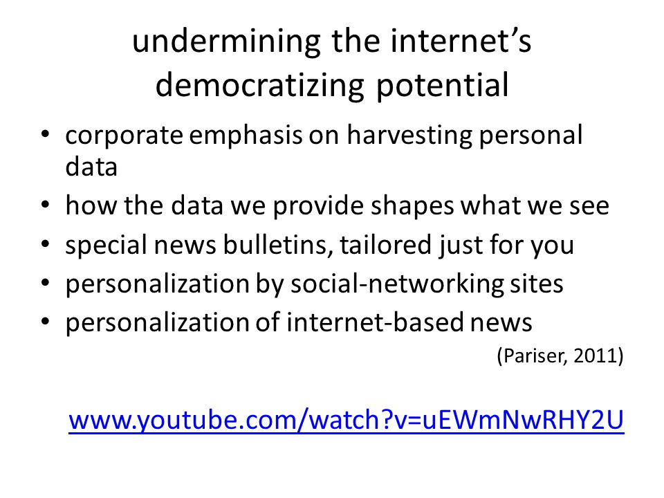 One Special Contribution Of Internet Based News Is That It