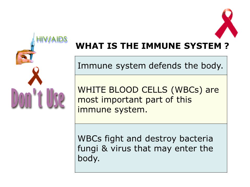 WHAT IS THE IMMUNE SYSTEM . Immune system defends the body.