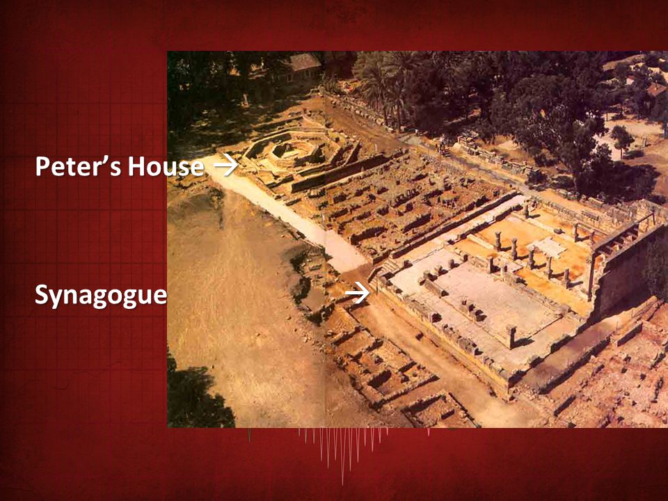 Peter’s House  Synagogue 