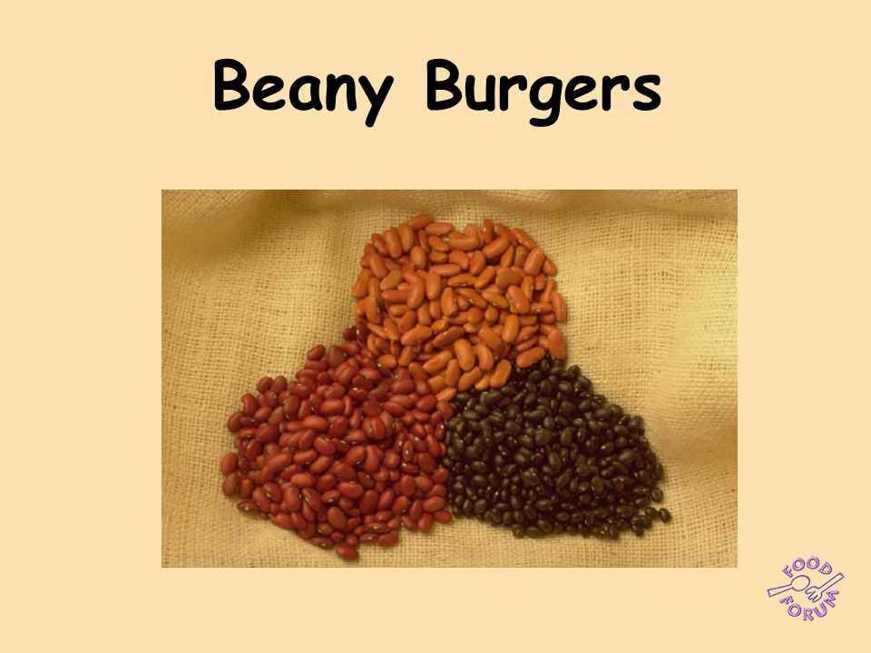 Beany Burgers