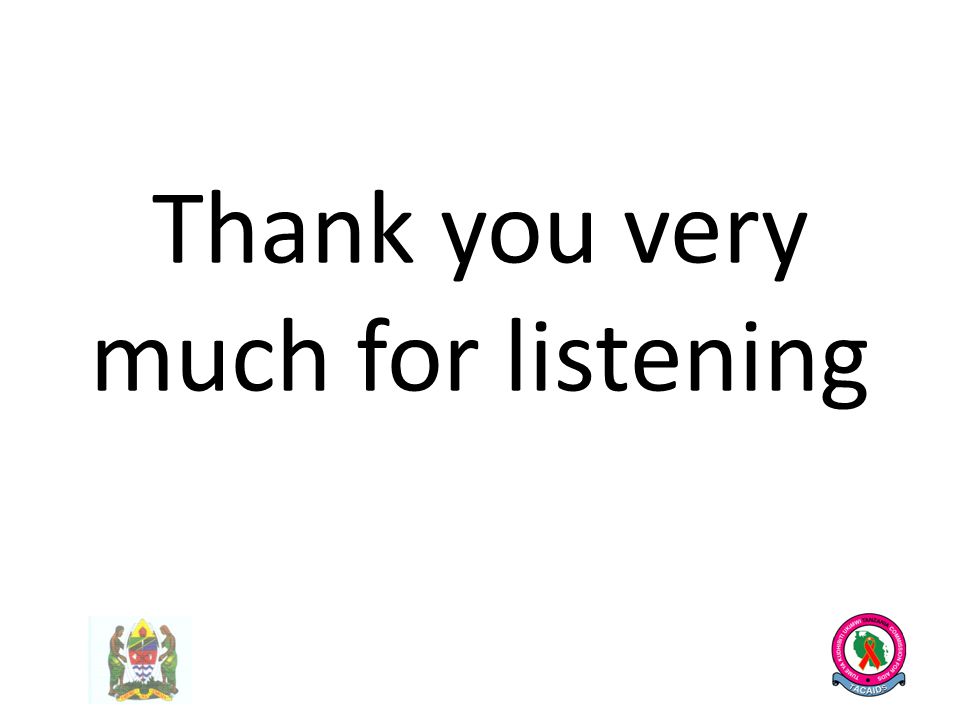 Thank you very much for listening