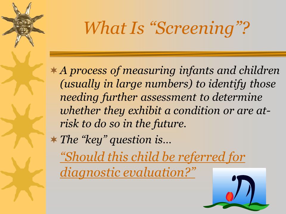 What Is Screening .