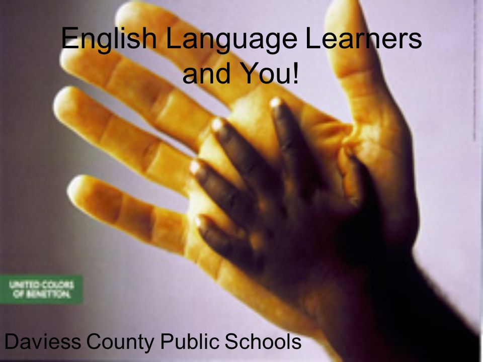 English Language Learners and You! Daviess County Public Schools