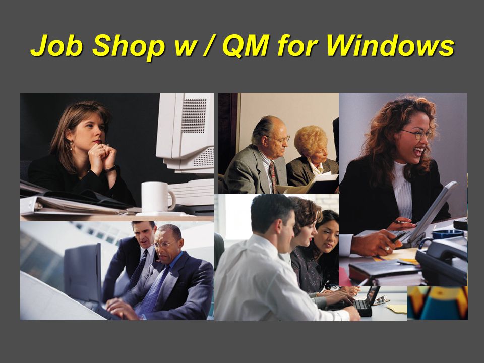 Job Shop w / QM for Windows