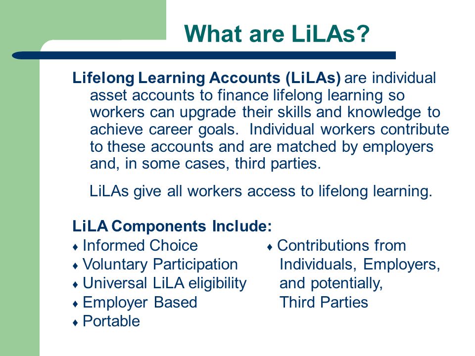What are LiLAs.