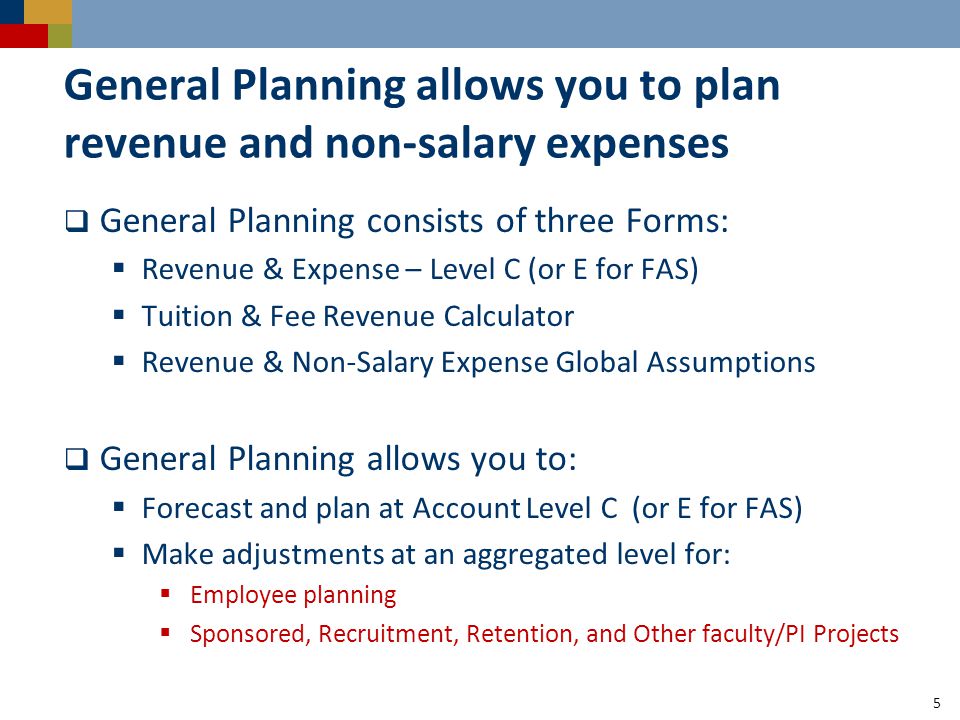 uplan general planning budget resource management spring ppt download