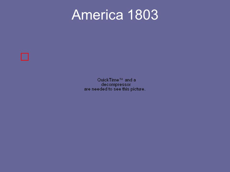 America 1803