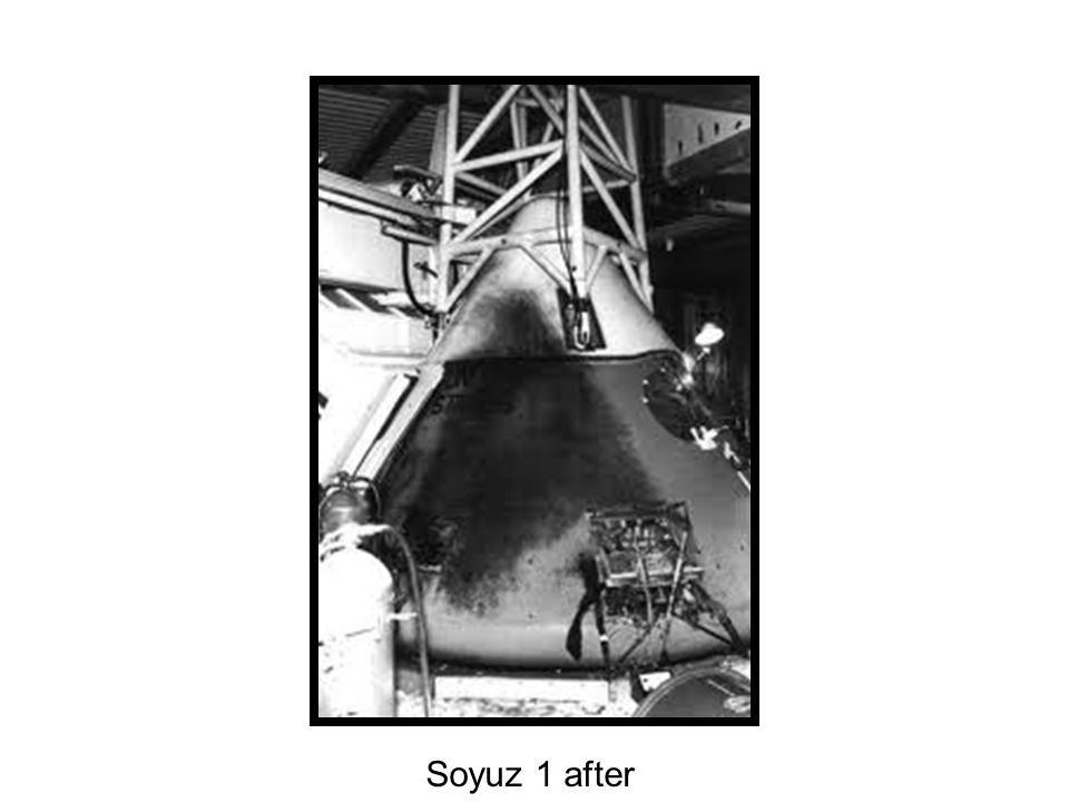 Soyuz 1 after