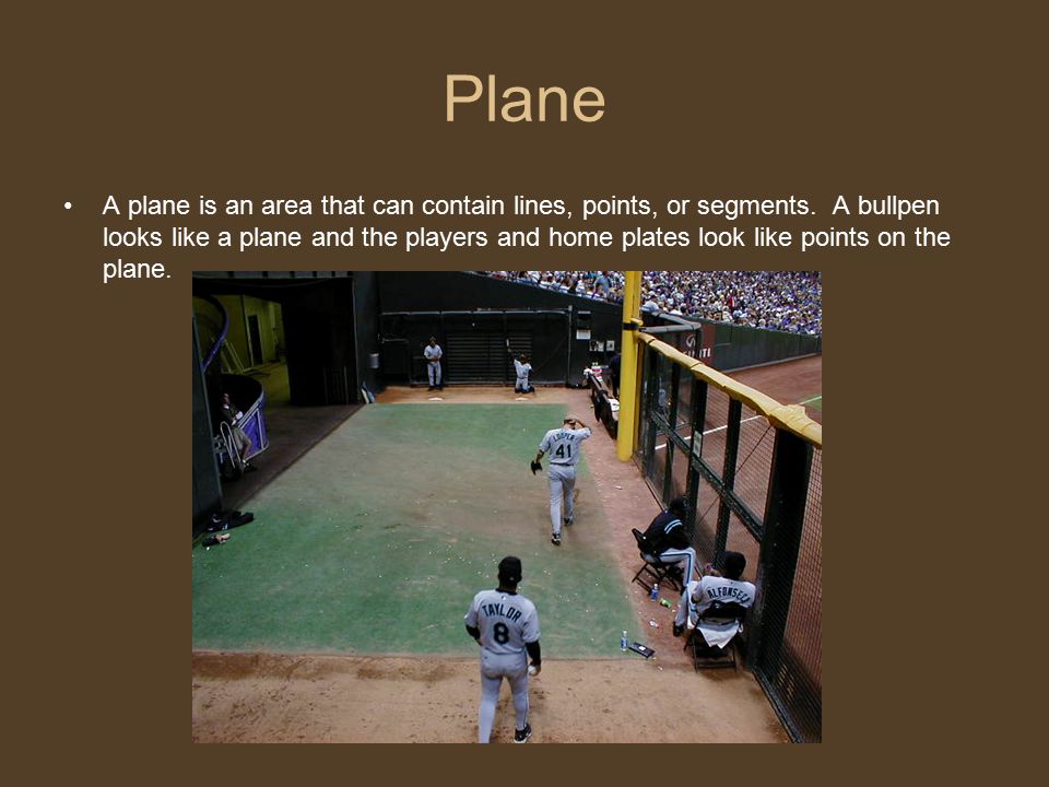 Geometry in Baseball By Zach Hand. Collinear points Collinear points are  points that are on the same line. First base and home plate are on the same  foul. - ppt download