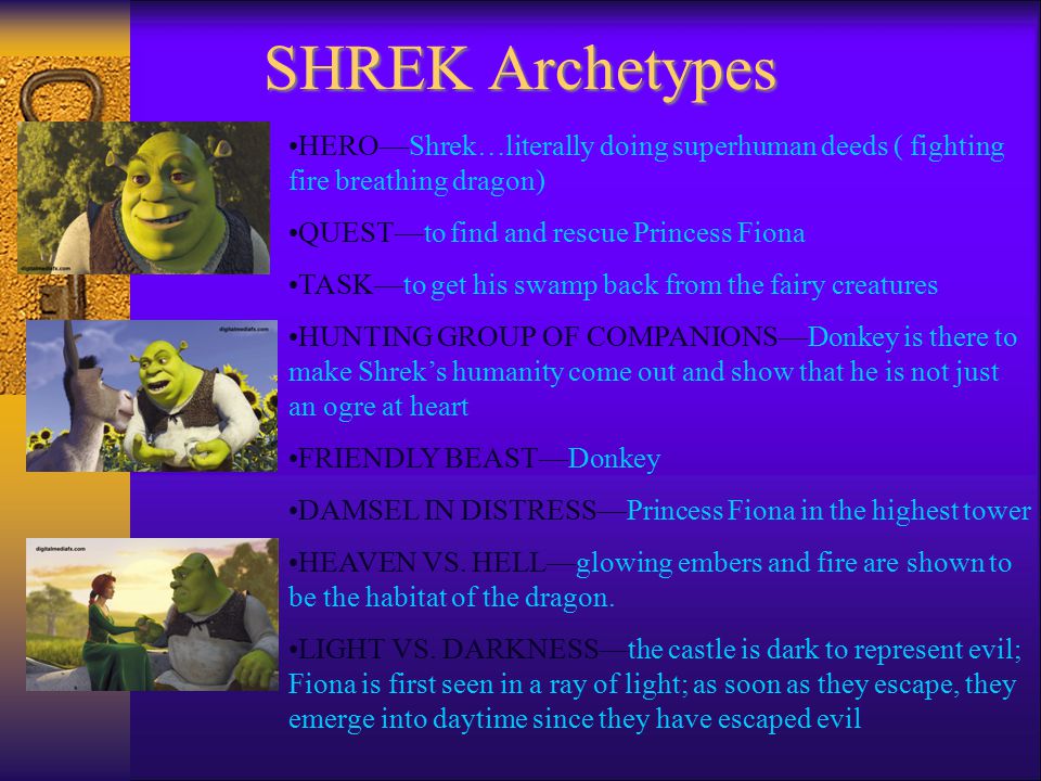 shrek archetypes