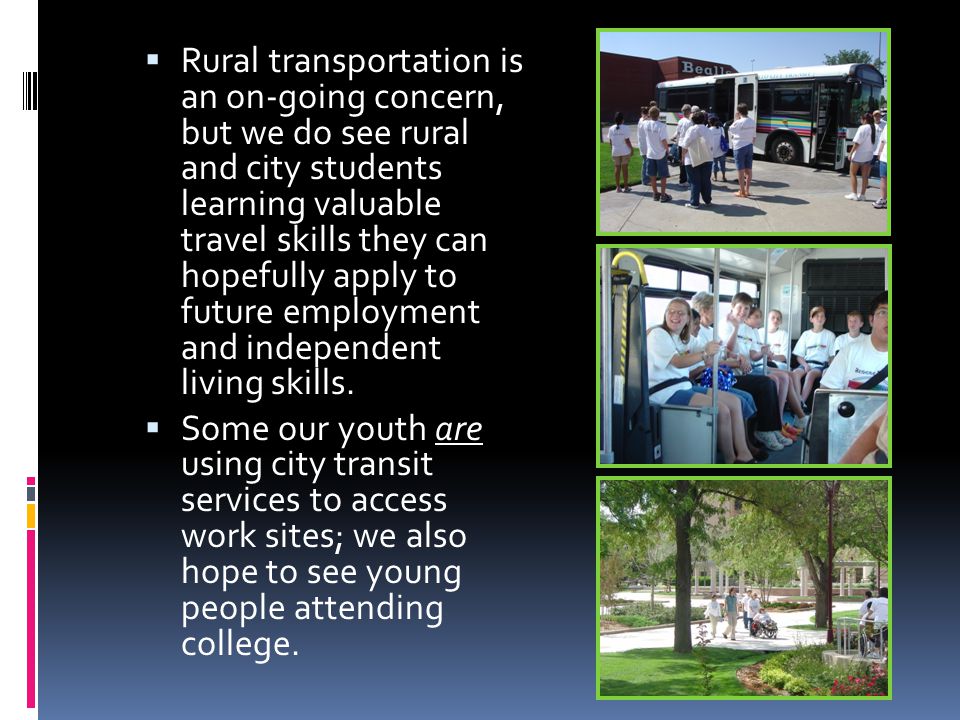  Some school districts see the value in funding transportation for kids to attend the summer program.