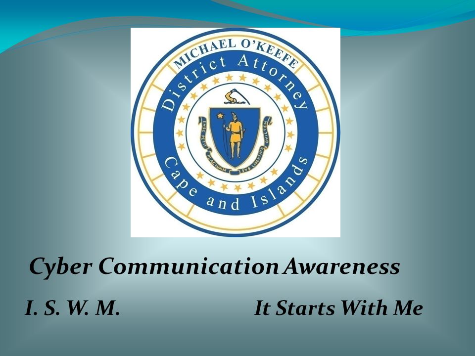 I. S. W. M.It Starts With Me Cyber Communication Awareness