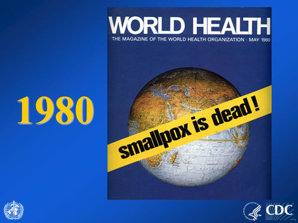 History and Epidemiology of Global Smallpox Eradication. - ppt download