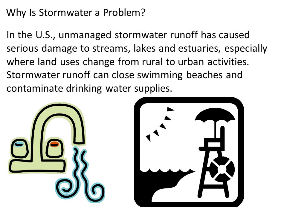 Why Is Stormwater a Problem.
