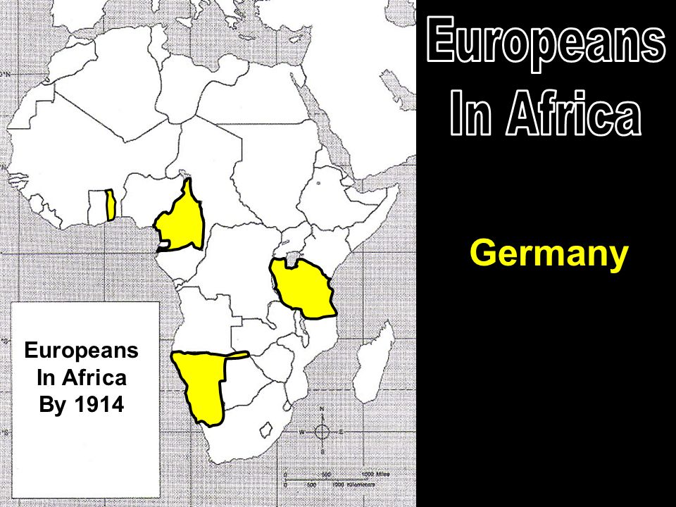 Germany Europeans In Africa By 1914