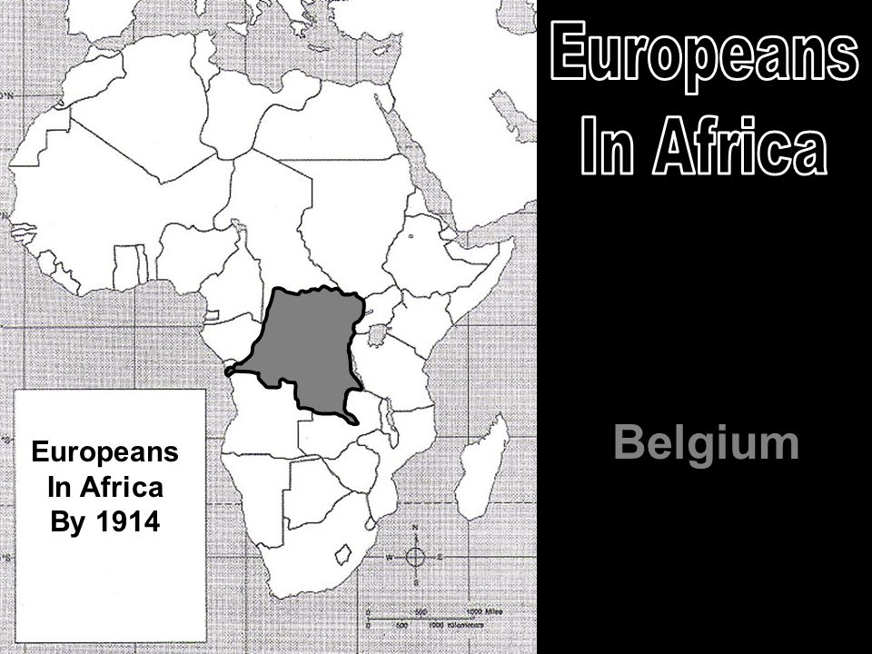 Belgium Europeans In Africa By 1914