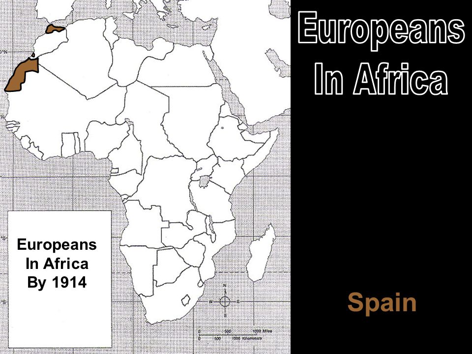Spain Europeans In Africa By 1914