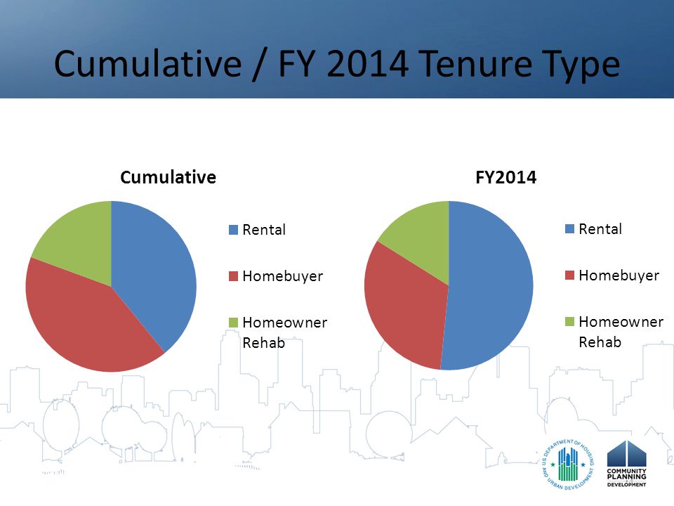 Cumulative / FY 2014 Tenure Type 4