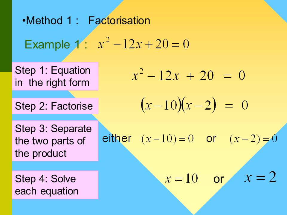 SOLVING QUADRATICS General Form: Where a, b and c are constants. - ppt  download