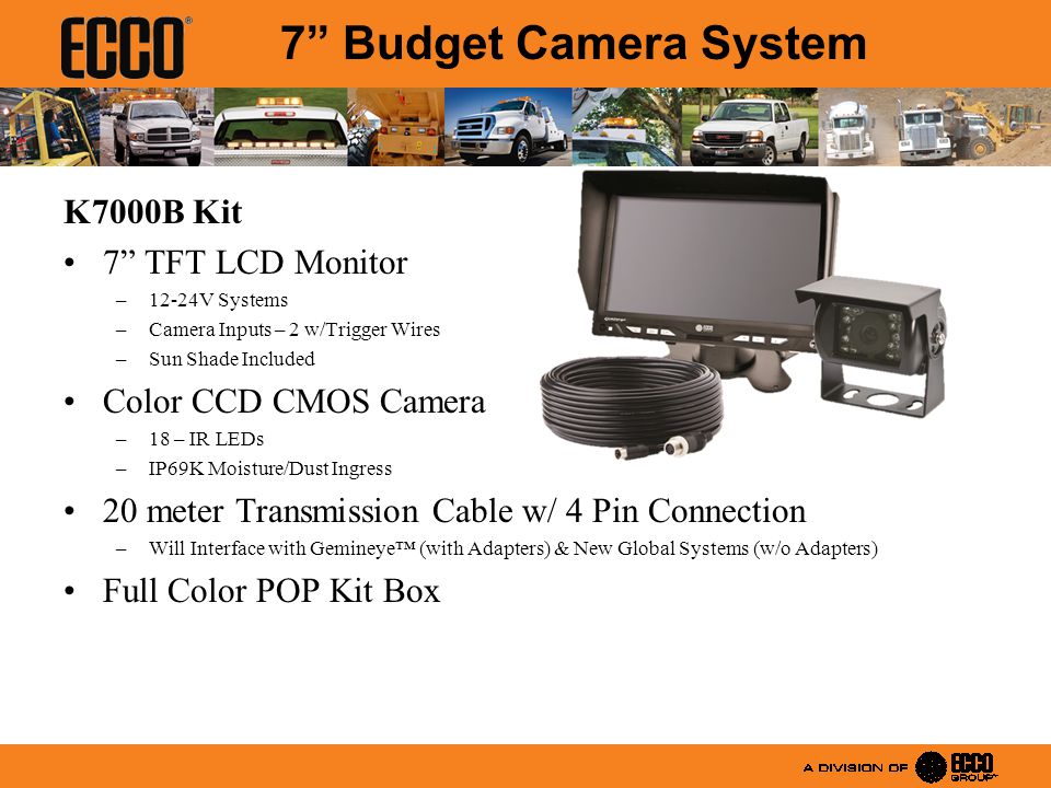 ECCO 7 LCD Color System - K7000B