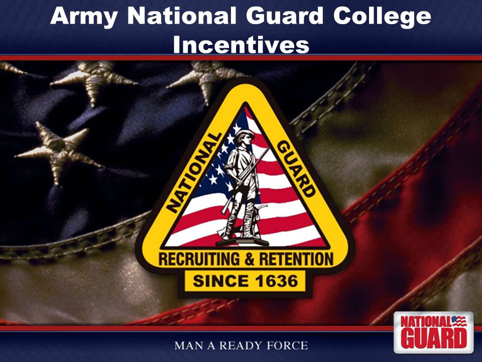 Army National Guard College Incentives