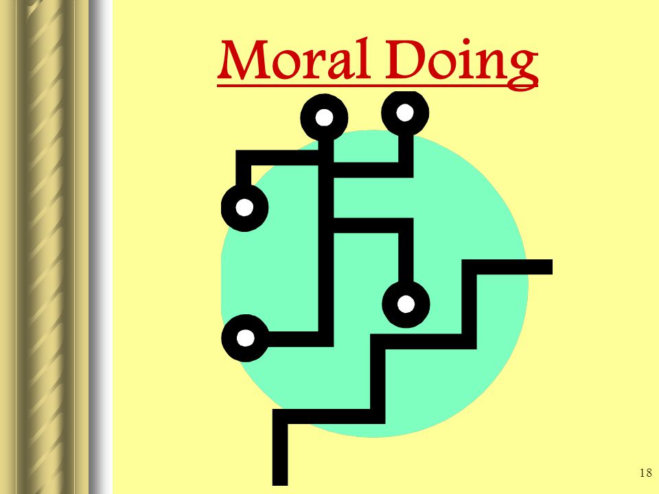 18 Moral Doing