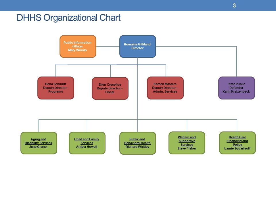 Health And Human Services Org Chart