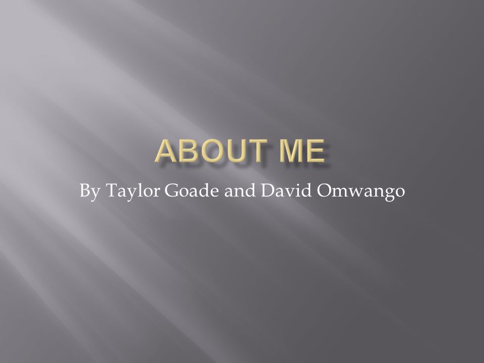 By Taylor Goade and David Omwango