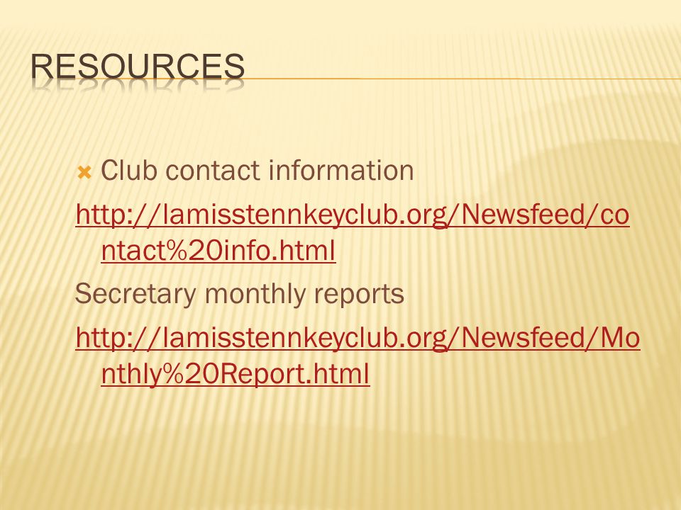  Club contact information   ntact%20info.html Secretary monthly reports   nthly%20Report.html