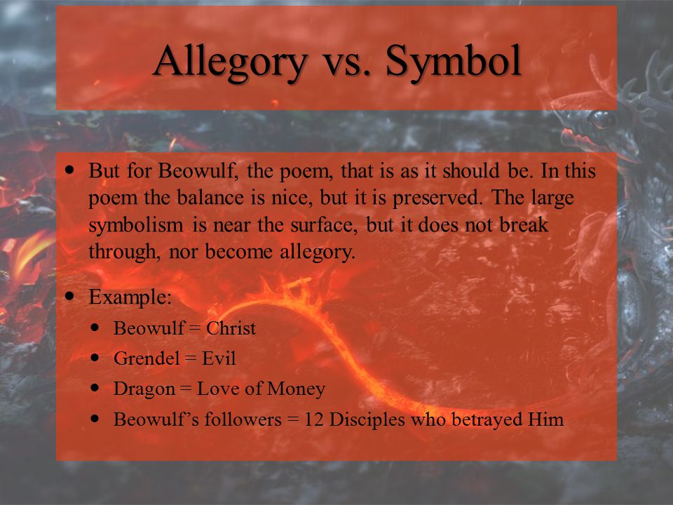 christian allusions in beowulf