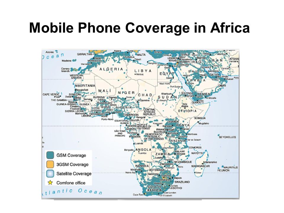 Mobile Phone Coverage in Africa