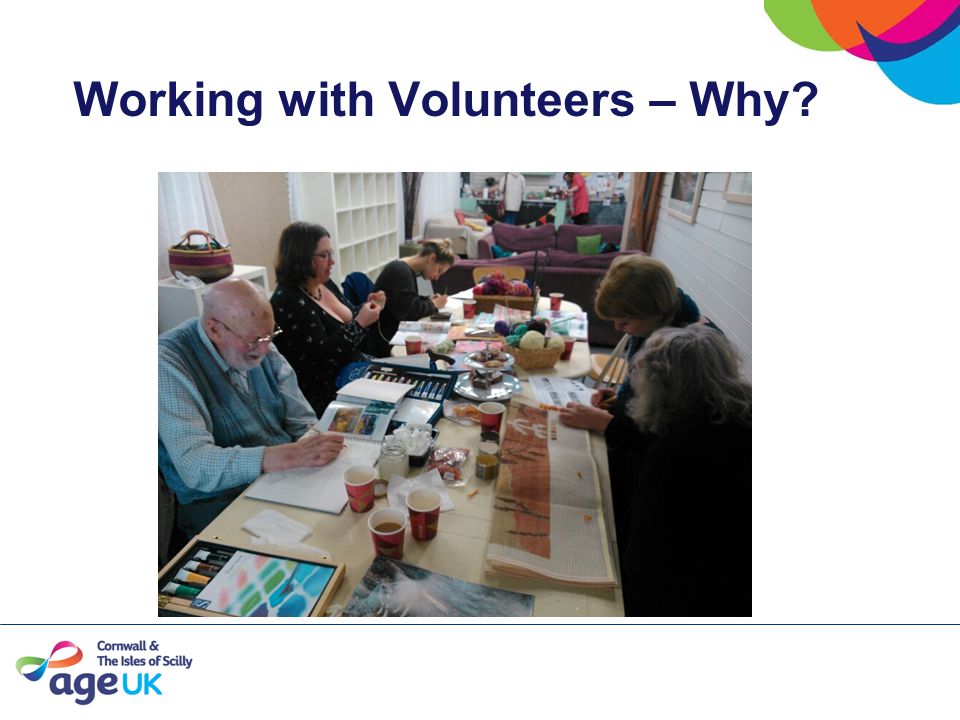 Working with Volunteers – Why
