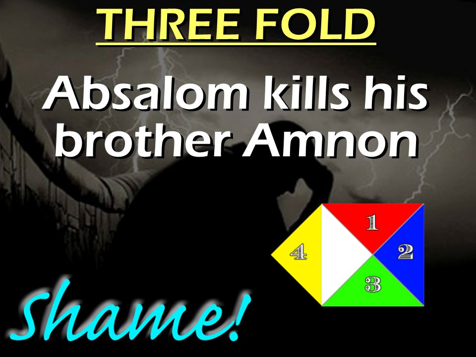 Absalom kills his brother Amnon