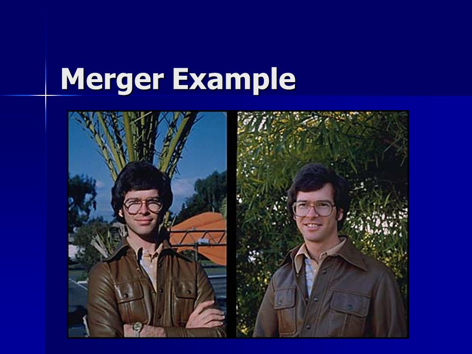 Merger Example