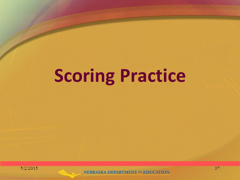 Scoring Practice 5/2/201537