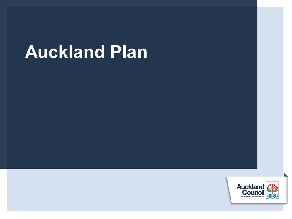 Auckland Plan