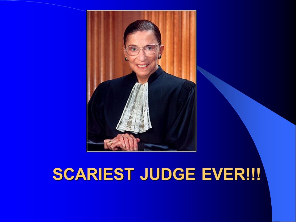 SCARIEST JUDGE EVER!!!