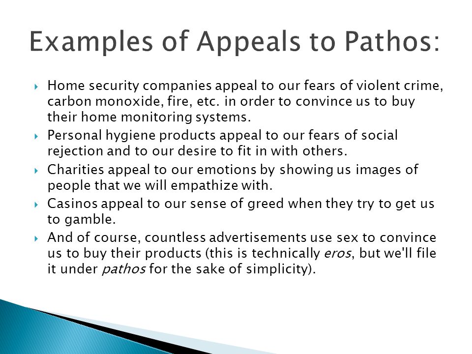  Home security companies appeal to our fears of violent crime, carbon monoxide, fire, etc.