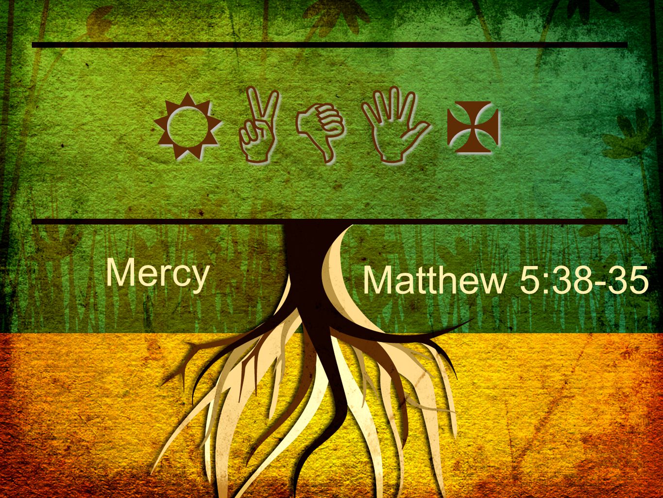 RADIX Mercy Matthew 5:38-35