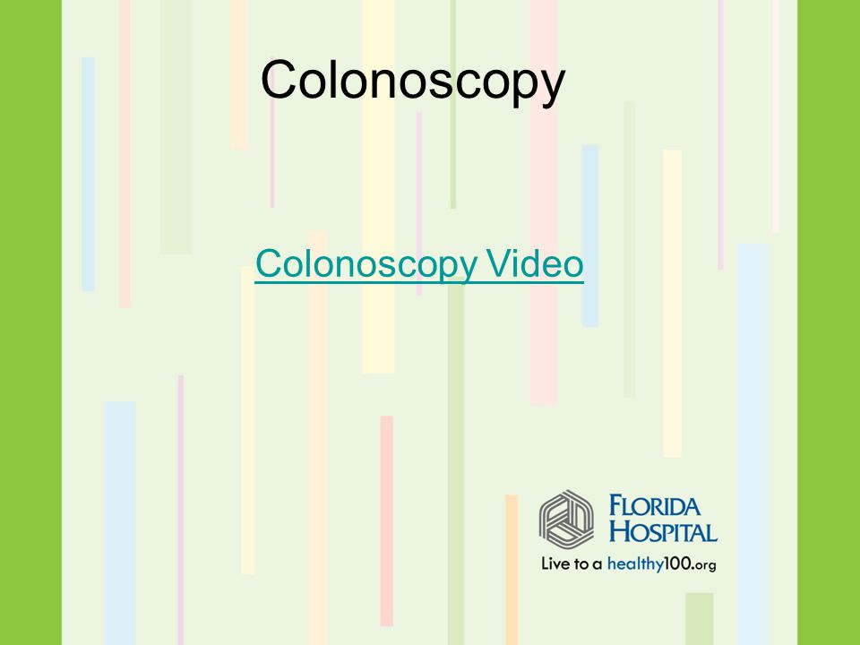 Colonoscopy Colonoscopy Video