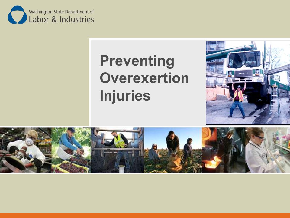 Preventing Overexertion Injuries